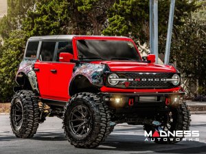 Ford Bronco Custom Wheels - HF6-4 by Vossen - Satin Black